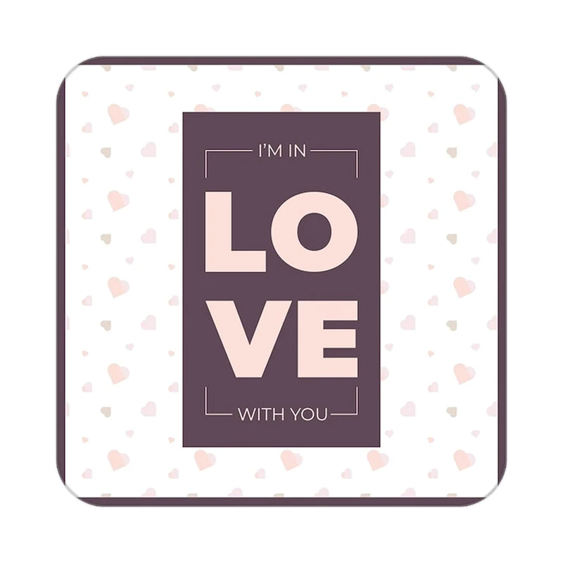 زیر لیوانی کاکتی طرح عاشقانه مدل mp39300