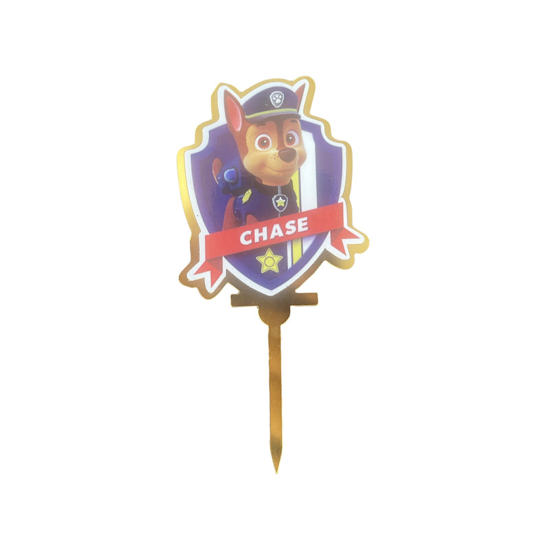 تاپر تزیینی کیک مدل سگ های نگهبان کد 3311
