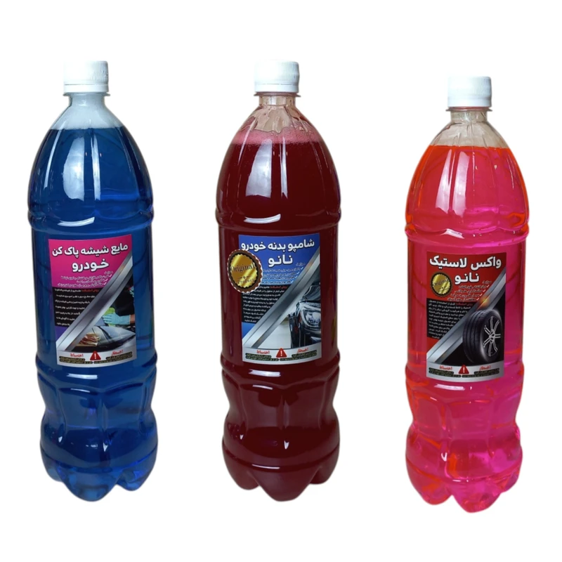 کیت تمیزکننده خودرو مدل Original حجم 1500 میلی لیتر مجموعه 3 عددی