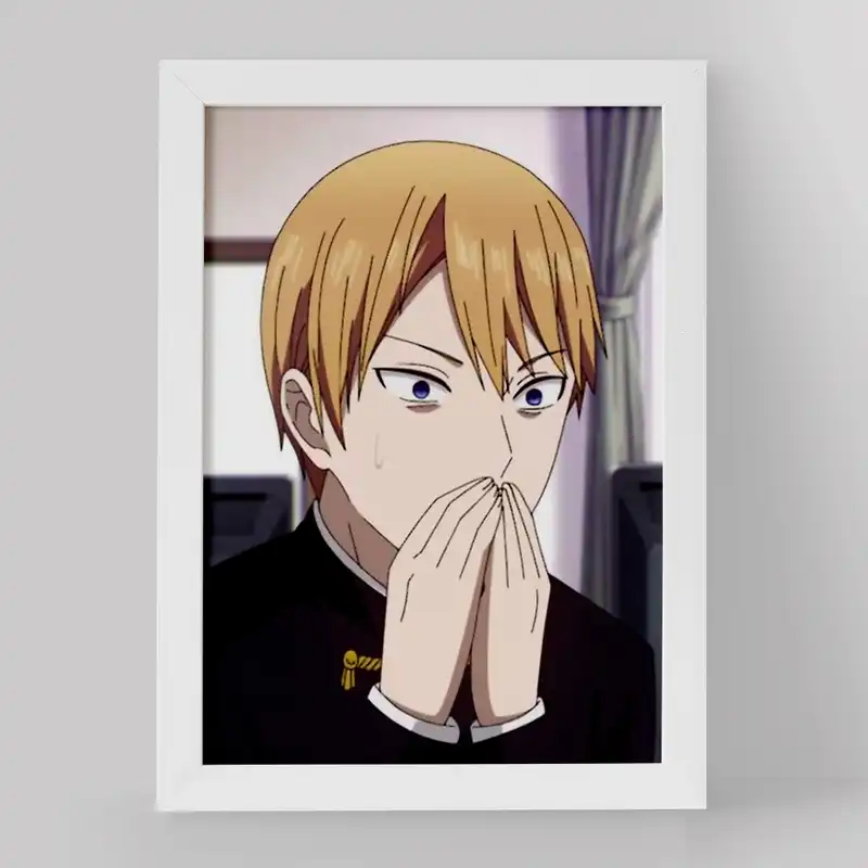 تابلو خندالو مدل میوکی ساما انیمه کاگویا ساما کد 15992