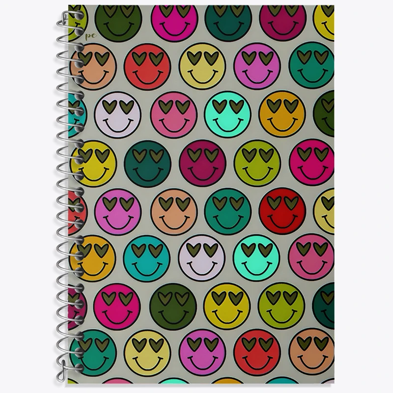 دفتر لغت 50 برگ خندالو طرح ایموجی کد N5347