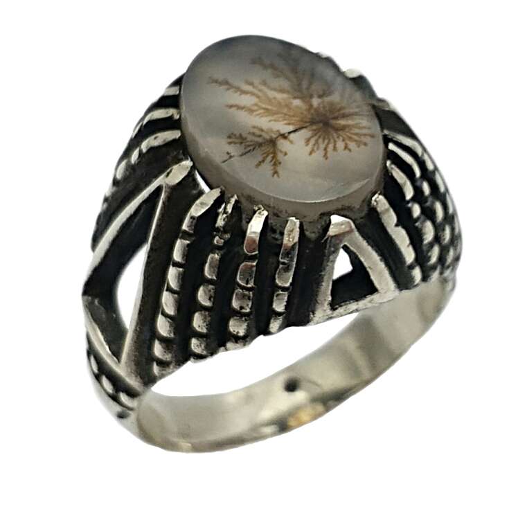 انگشتر نقره مردانه مدل 3521245