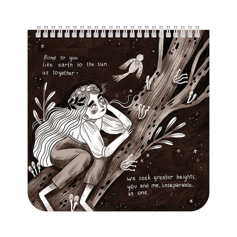 دفتر طراحی ۶۰ برگ پانداک طرح سیاهبرگ مدل ۰۴