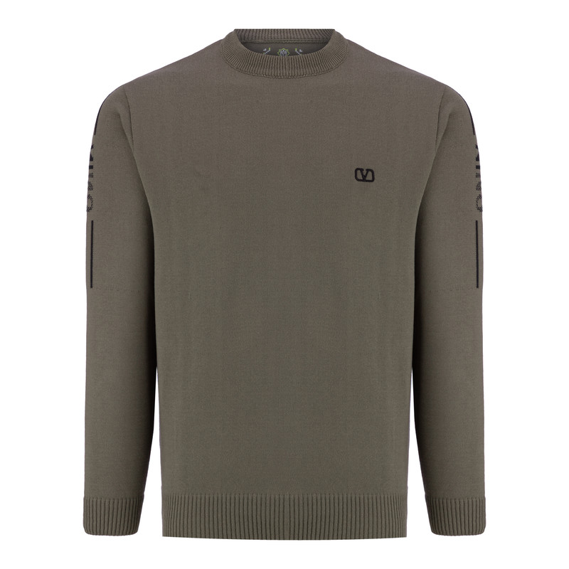 پلیور یقه گرد مردانه مدل  Mk1