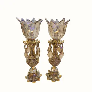 شمعدان برنزی کد B103 مجموعه دو عددی