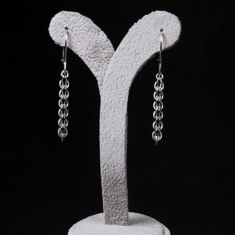 گوشواره نقره زنانه مدل رویا G001