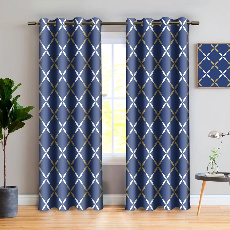 پرده مدل هازان کد 134134 سایز 140x270 سانتی متر