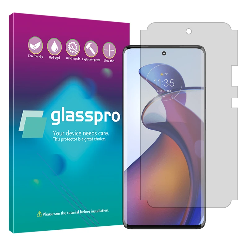 محافظ صفحه نمایش مات گلس پرو مدل Resistant مناسب برای گوشی موبایل موتورولا Edge 30 Fusion