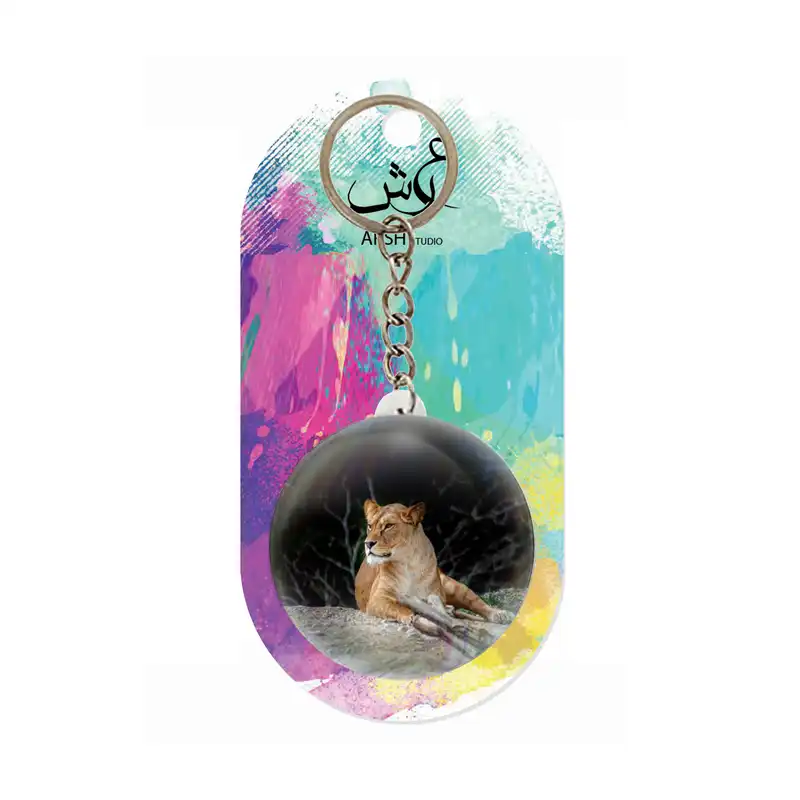 جاکلیدی عرش مدل فانتزی شیر کد Asj6118