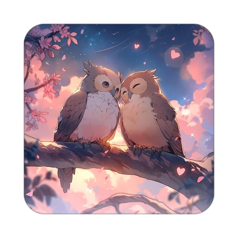 زیر لیوانی کاکتی مدل عاشقانه کد mp13836