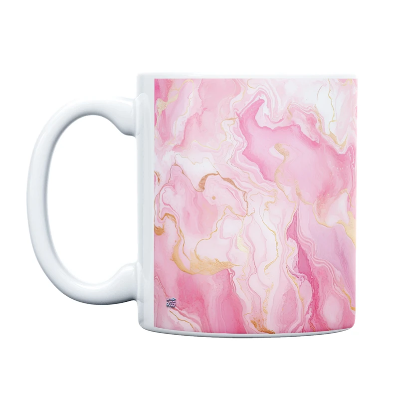 ماگ حس آمیزی طرح Marble مدل مرمر کد 007