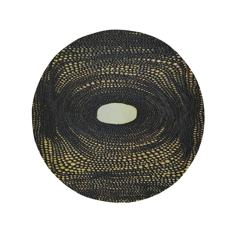 پادری مدل دایره طرح کلاسیک کد 8915 سایز 90 × 90 سانتی متر 