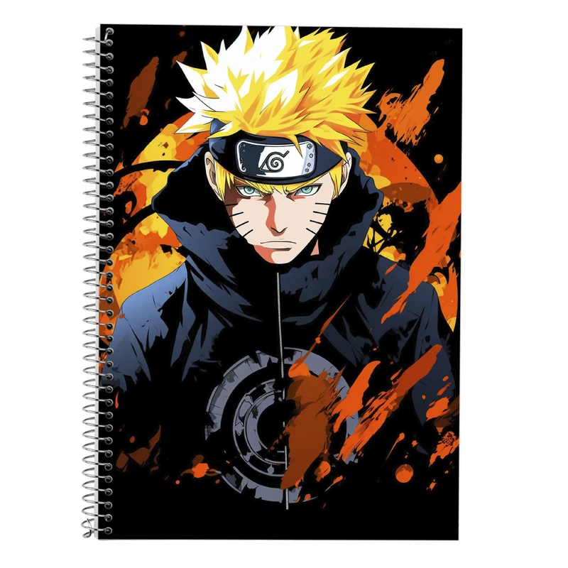 دفتر لغت 50 برگ مدوپد طرح Naroto کد DF11221