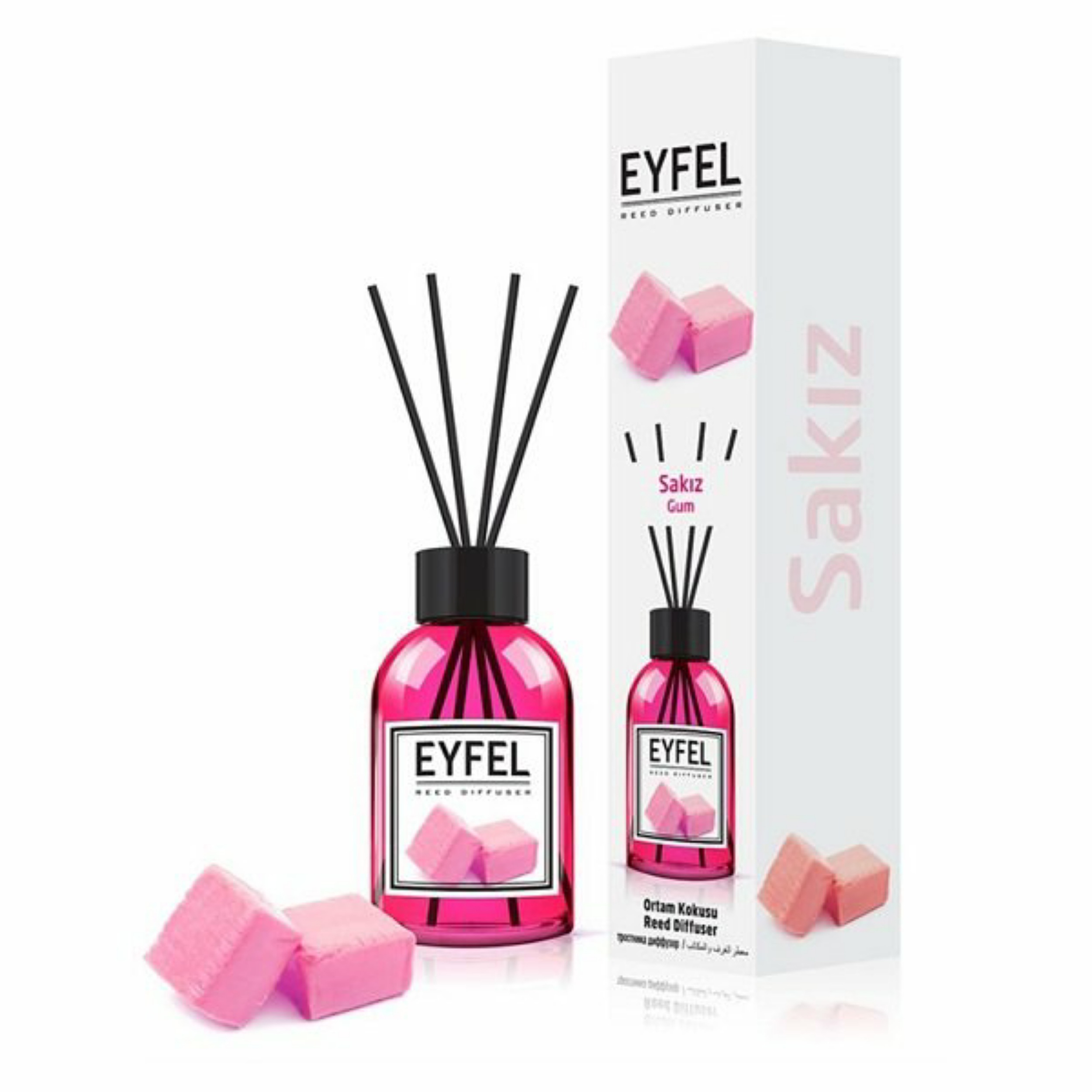 اسانس خوشبوکننده هوا مدل هلو و آدامس حجم 110 میلی لیتر مجموعه 2 عددی