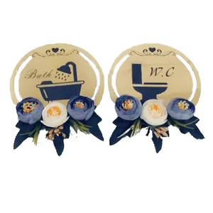 استیکر طرح سرویس بهداشتی مدل باران مجموعه 2 عددی