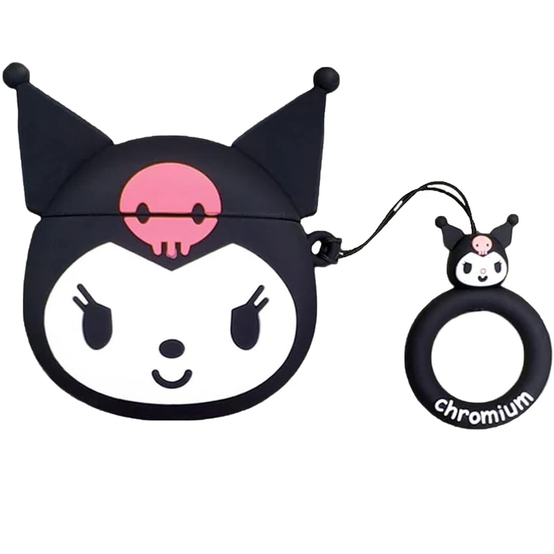 کاور کینگدام طرح Kuromi Sanrio 2 مناسب برای کیس اپل ایرپاد 1/2