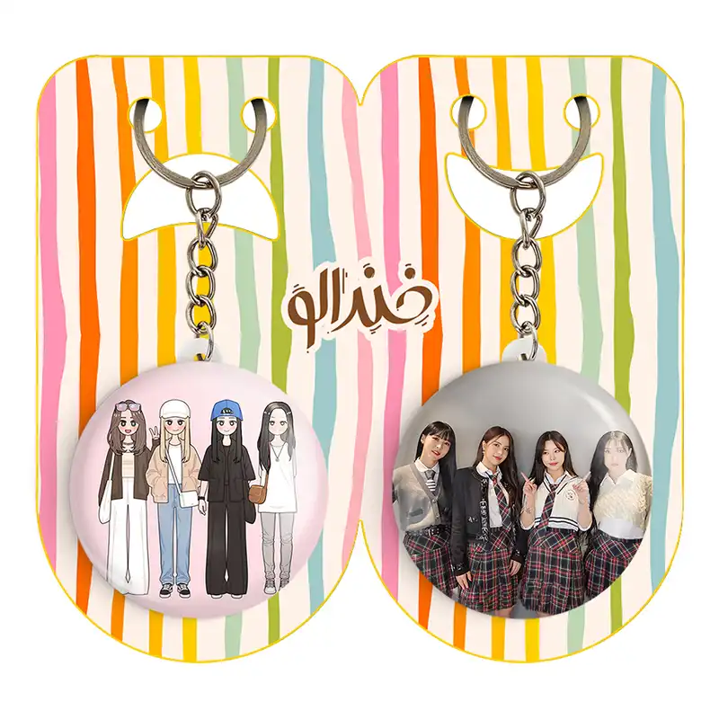 جاکلیدی خندالو مدل گروه مامامو Mamamoo کد 1949619499 مجموعه 2 عددی