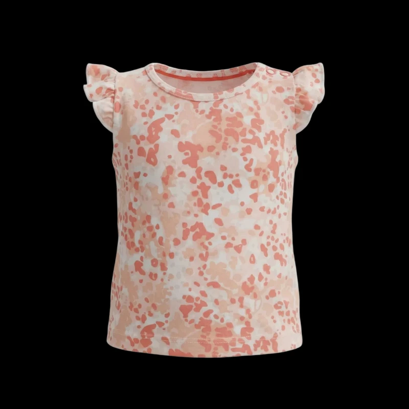 تی‌شرت آستین کوتاه نوزادی لوپیلو مدل روز پرتقالی