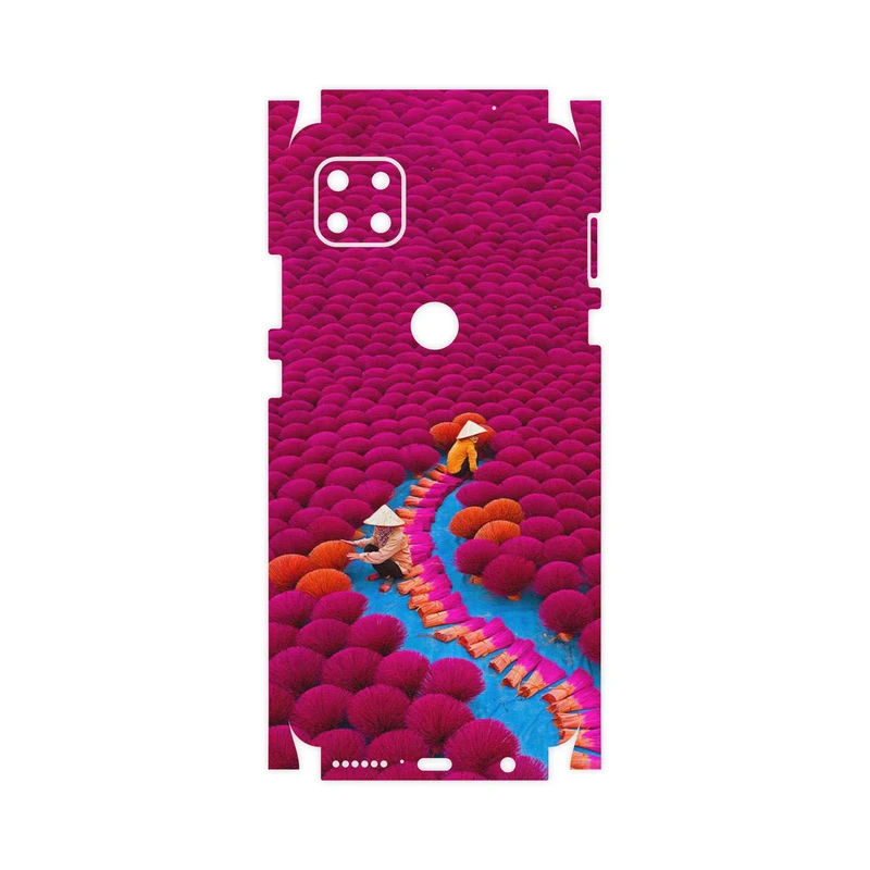 برچسب پوششی ماهوت مدل Vietnam Incense Wood Farms-FullSkin مناسب برای گوشی موبایل موتورولا MOTO G 5G