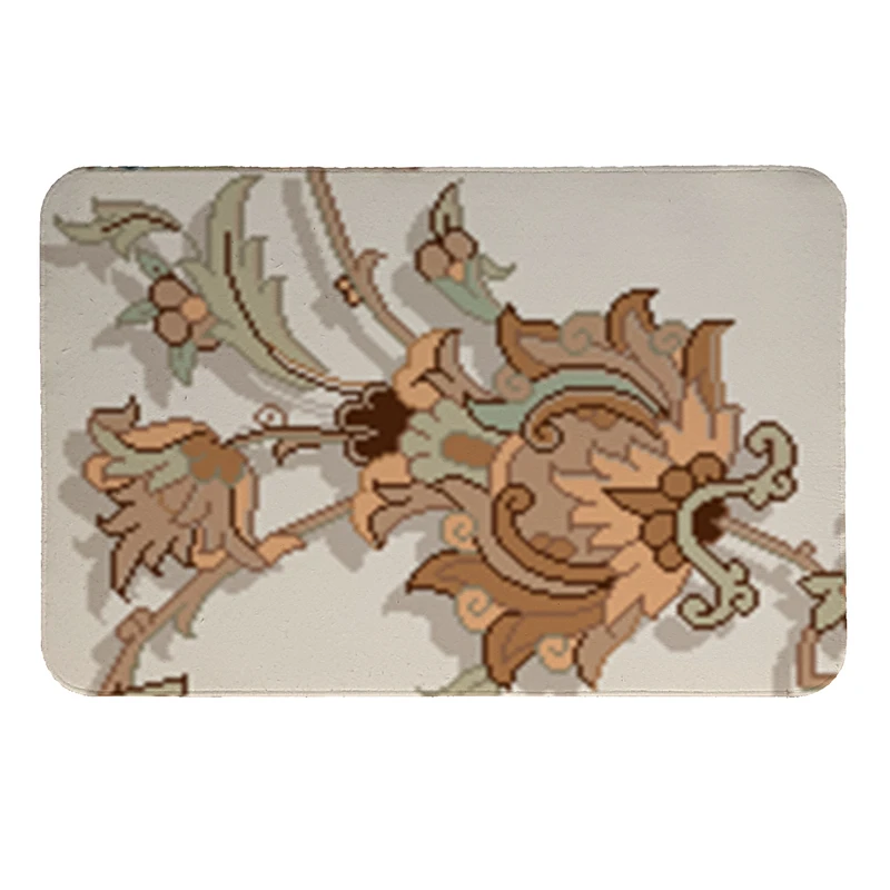 پادری طرح گل کد 1019 سایز 80 × 50 سانتی متر