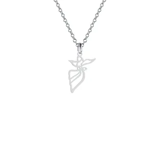 گردنبند نقره زنانه هایکا مدل رقص سما کد n.ha2-640