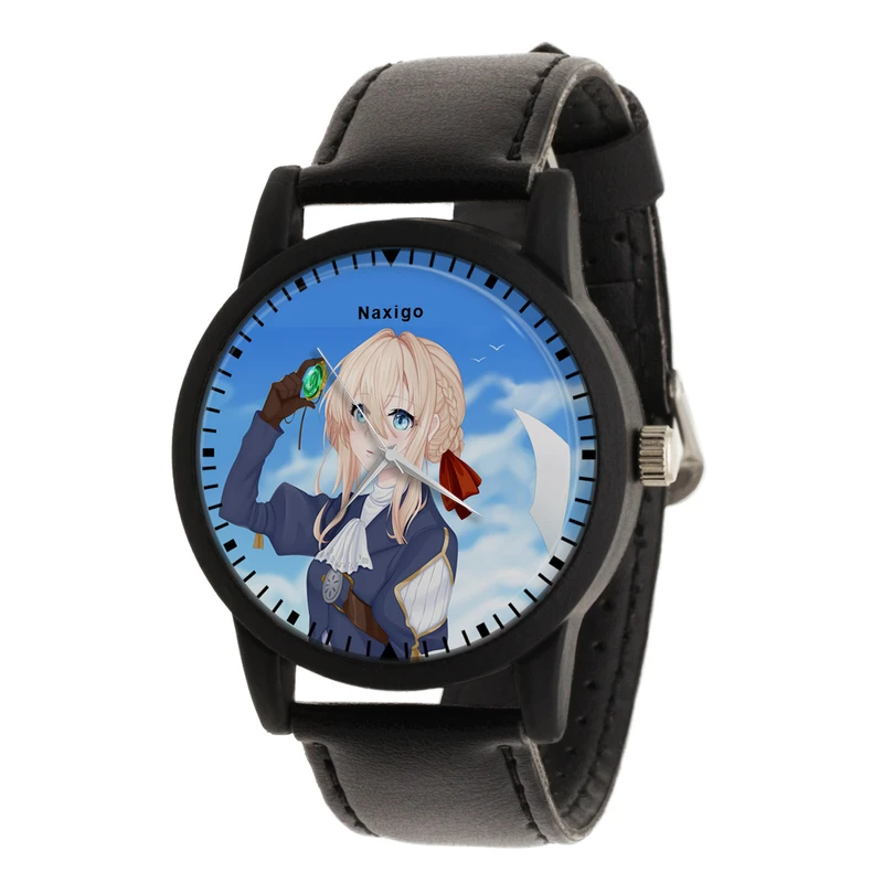 ساعت مچی عقربه ای ناکسیگو مدل Violet Evergarden کد LF13283