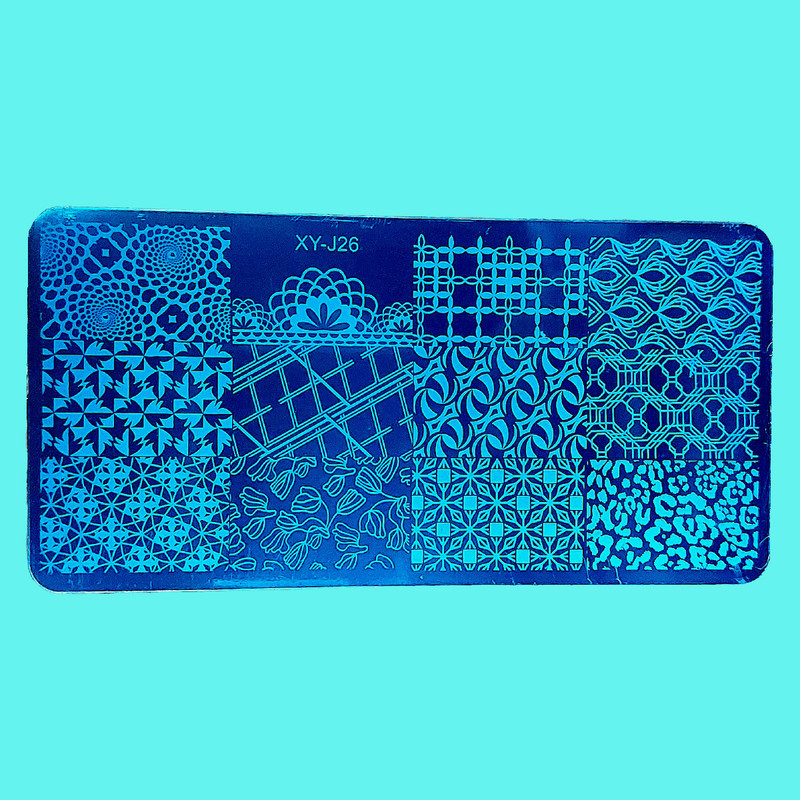 شابلون طراحی ناخن مدل XY-J26