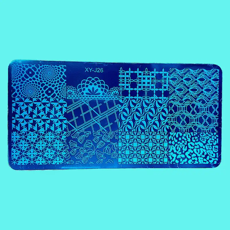شابلون طراحی ناخن مدل XY-J26