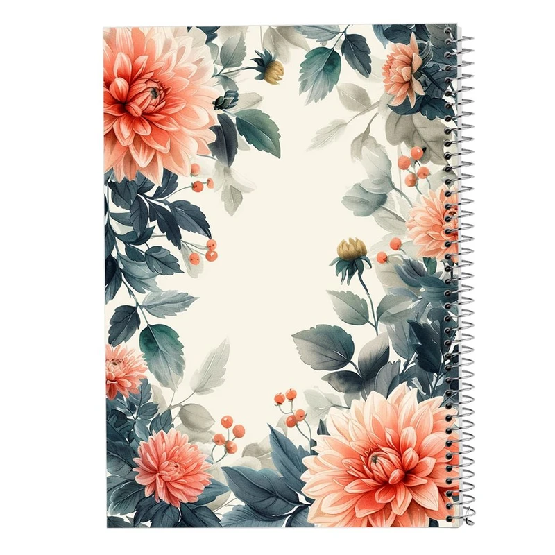 دفتر لیست خرید 50 برگ مدوپد مدل گل کد DF15919