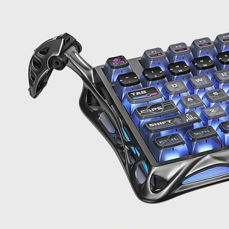 کیبورد مخصوص بازی گراوا استار مدل  Mercury K1 Pro Cyberpunk