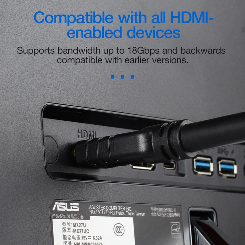 کابل HDMI مدل 4k طول 5 متر 3