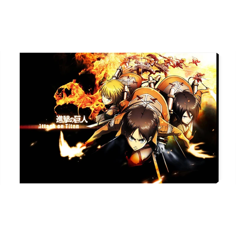 تابلو شاسی عرش مدل انیمه اتک آن تایتان Attack on Titan کد As3697