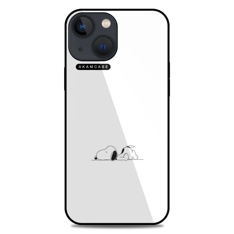 کاور آکام مدل AMC-WA13M-SNOOPY-18 مناسب برای گوشی موبایل اپل iPhone 13 Mini