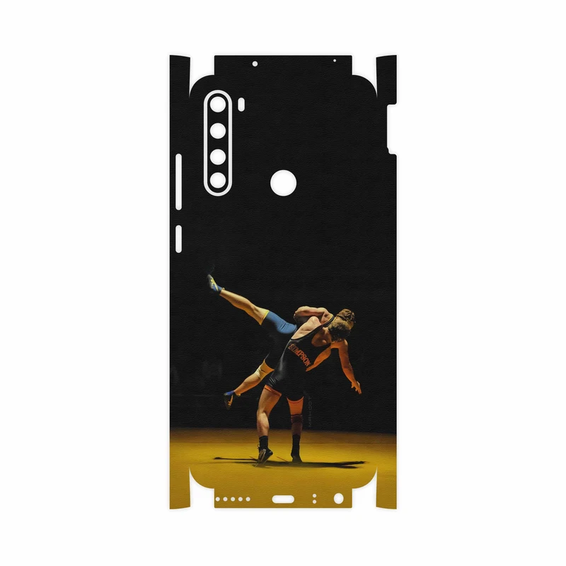 برچسب پوششی ماهوت مدل Wrestling-FullSkin مناسب برای گوشی موبایل شیائومی Redmi Note 8T