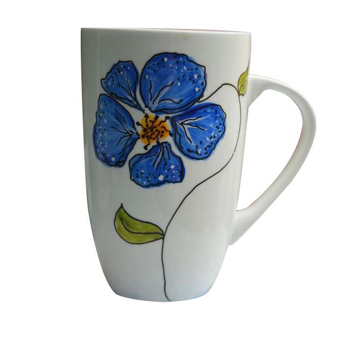 ماگ سرامیکی طرح گل کد 3501