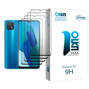 Cooling Olka Glass MIX004 Screen Protector For Oppo A16K Pack Of 4