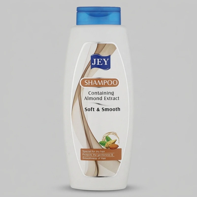 شامپو مو جی مدل Almond حجم 400 میلی‌لیتر، مناسب موهای معمولی و خشک، تقویت‌کننده، نرم‌کننده و لطافت‌بخش