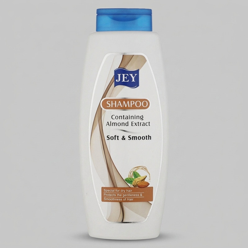 شامپو مو جی مدل Almond حجم 400 میلی‌لیتر، مناسب موهای معمولی و خشک، تقویت‌کننده، نرم‌کننده و لطافت‌بخش