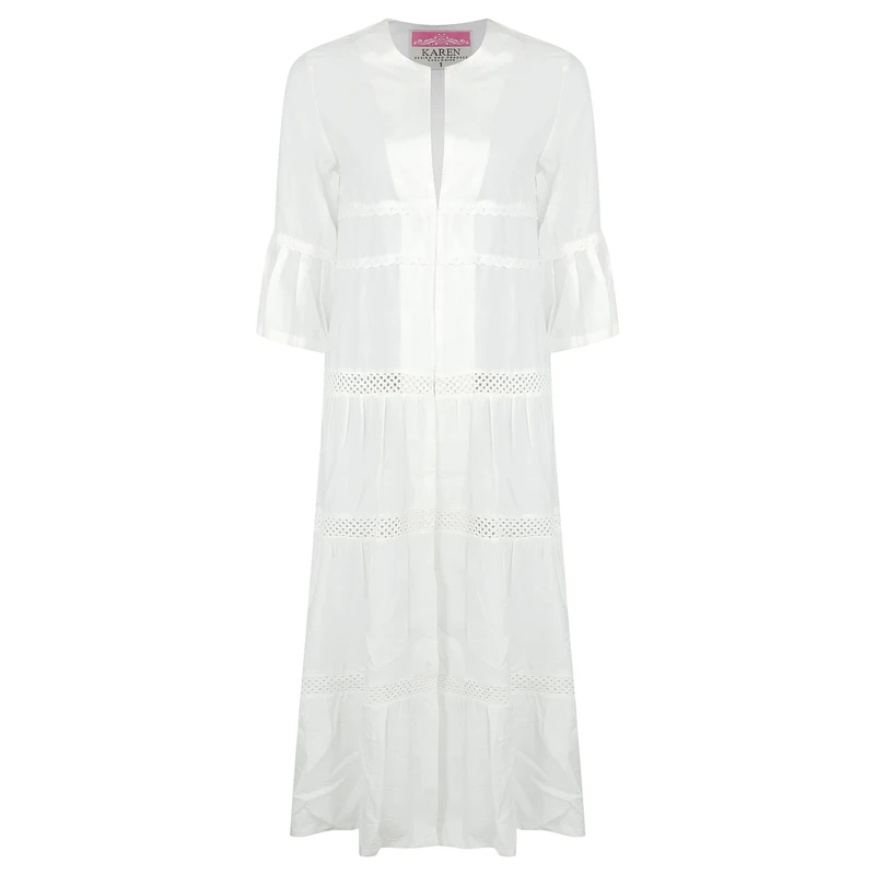 مانتو زنانه مدل ژوردار کرسپو کد 01