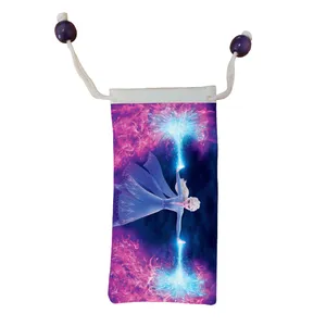 کاور عینک اطلس آبی طرح کارتون فروزن مدل KE1269