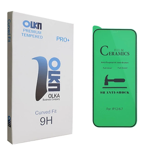 محافظ صفحه نمایش سرامیکی الکا مدل +PRO مناسب برای گوشی موبایل اپل iPhone 12 pro max