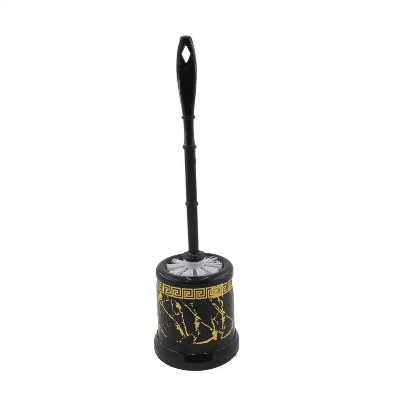 ست سطل زباله و فرچه مدل ماربل کد 05