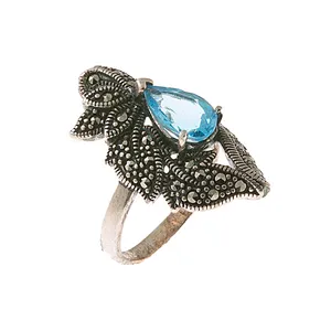 انگشتر نقره زنانه مدل 141466