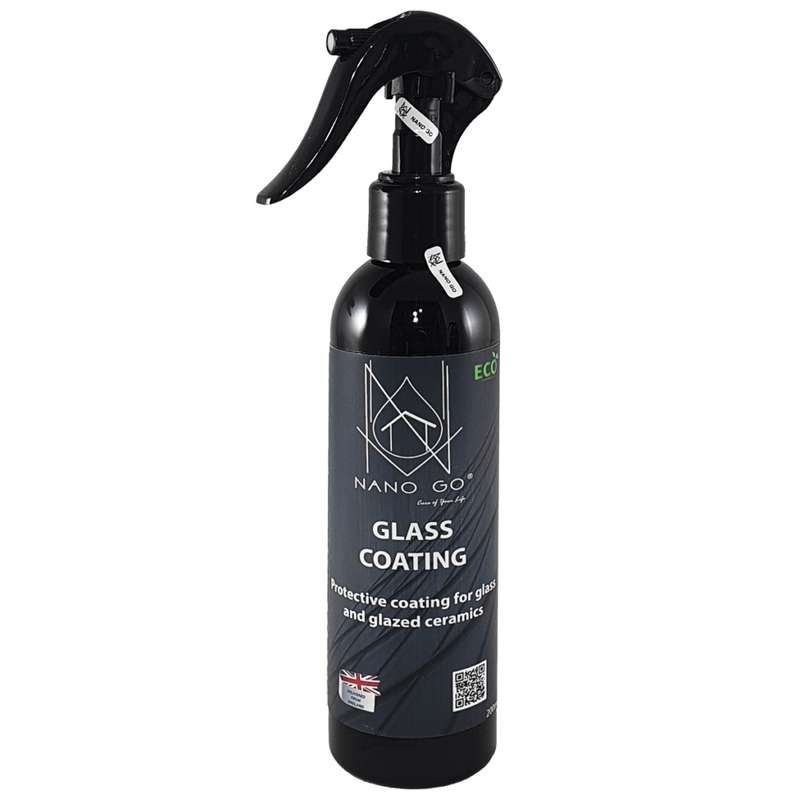 اسپری آبگریز و ضد لک شیشه نانو گو مدل GLASS-GOATING حجم 250 میلی لیتر