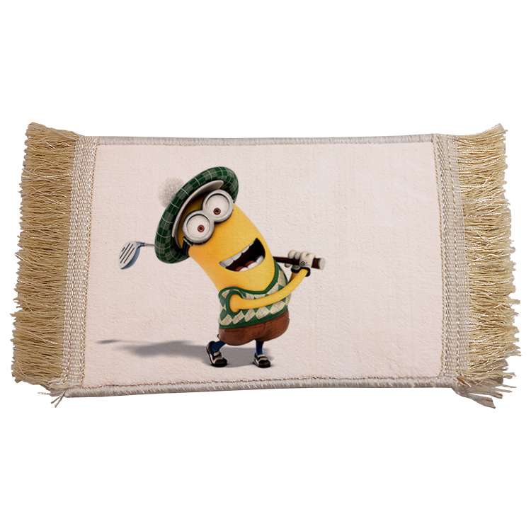 فرش ماشینی دیوارکوب مدل مینیون کد 13