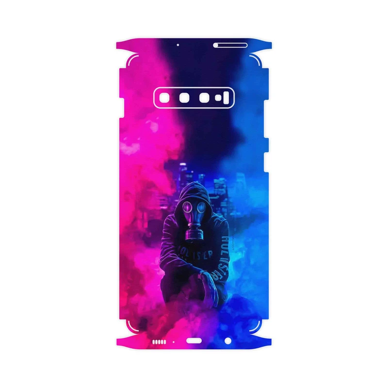 برچسب پوششی ماهوت مدل Smoke Rainbow Digital Art 2-FullSkin مناسب برای گوشی موبایل سامسونگ Galaxy S10 Plus