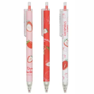 روان نویس طرح توت فرنگی کد MK-BIG401-07-A مجموعه 3 عددی