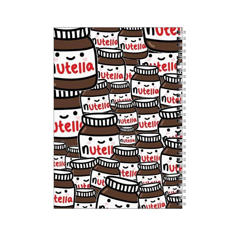 دفتر مشق 50 برگ بامبیلیپ طرح پترن نوتلا کد 0684605