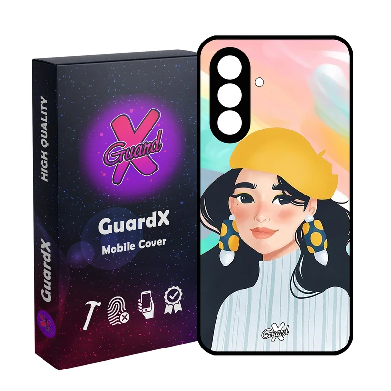 کاور گارد ایکس طرح دختر مدل 10261 مناسب برای گوشی موبایل سامسونگ Galaxy A56 / A56 5G