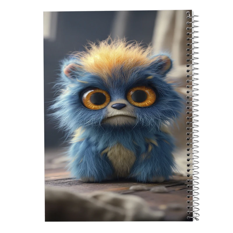 دفتر مشق 50 برگ مدوپد مدل موجودات فانتزی کد DF16424